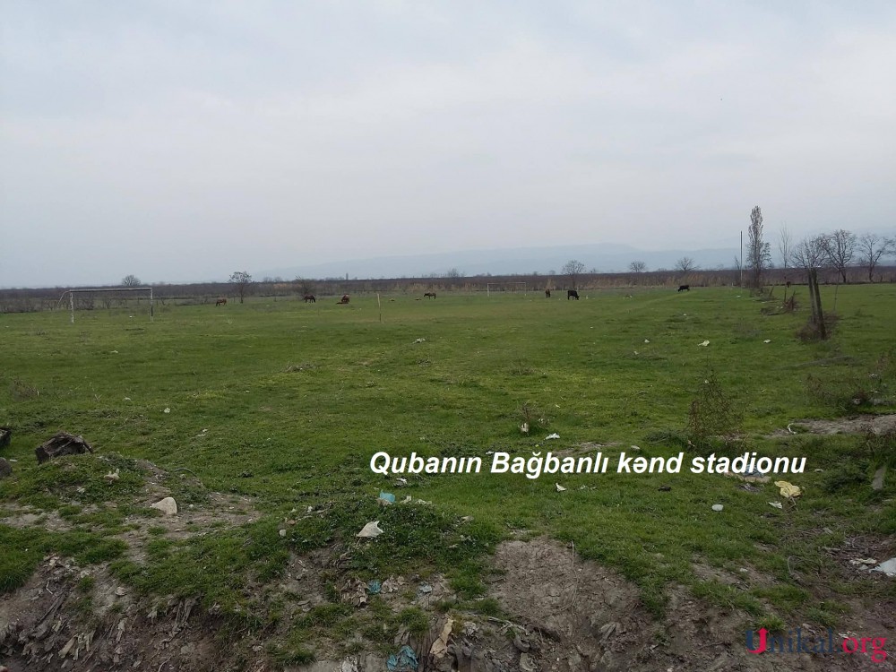 Stadionlarda qoyun otarılır, bəziləri isə ayaqoluna çevrilib... - Azərbaycanda (FOTOLAR)